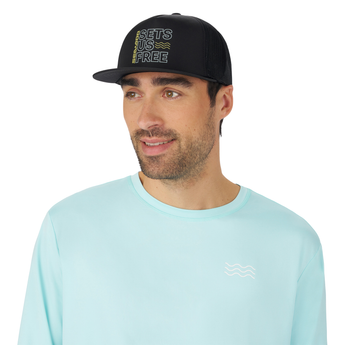 Unisex Sea-Doo Sets Us Free Floatable Flat Cap