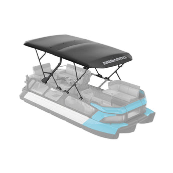 Double Bimini Top 21' for Switch Pontoon
