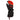 Blaze Gauntlet Glove LG Black - Fiery Red
