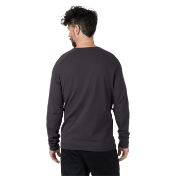 Men's Long Sleeves Textured Knit