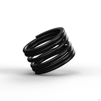 Black, Spring (51mm) Short