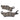 Organic brake pad set - Left side