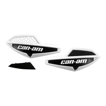 Handlebar Wind Deflectors Black-White-