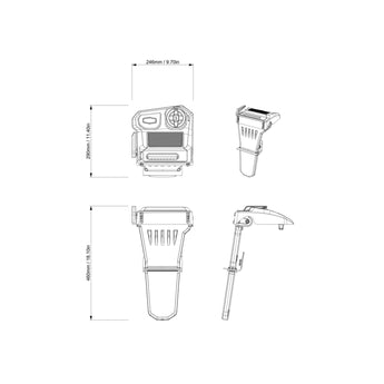 LinQ Chainsaw Holder