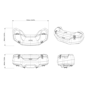LinQ 30 US Gal (139 L) Trunk Box Can-Am Outlander