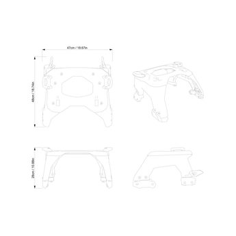 LinQ 1+1 Removable Rack
