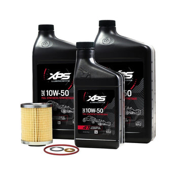 XPS 4T 10W-50 Synthetic Oil Change Kit for Rotax 500 cc or more V-Twin engine*