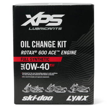 XPS 4T 0W-40 Synthetic Oil Change Kit for Rotax 600 ACE engine*