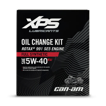 XPS 4T 5W-40 Full Synthetic Oil Change Kit for Rotax 991 (SE5) engine*