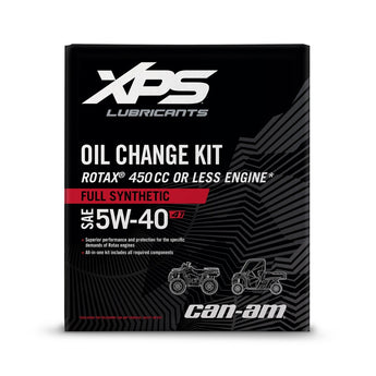 XPS 4T 5W-40 Full Synthetic Oil Change Kit for Rotax 450 cc or less engine*