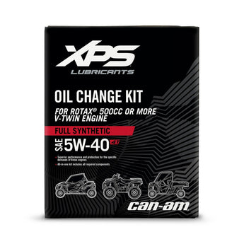XPS 4T 5W-40 Full Synthetic Oil Change Kit for Rotax 500 cc or more V-Twin engine*