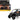 CAN-AM COMMANDER XT 1000R MATTe BLACK W/DRIVER 1:32